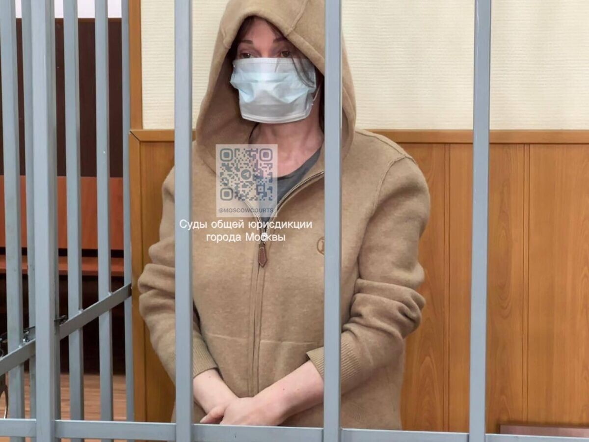    Фигурант дела экс-замминистра обороны Булгакова Эльвира Смирнова в Басманном суде Москвы© Фото : Суды общей юрисдикции города Москвы