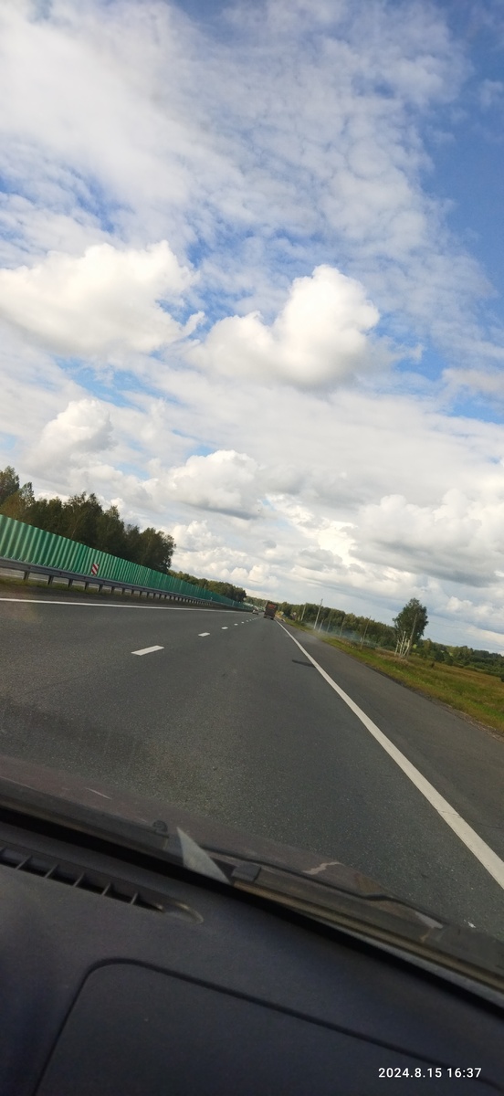 Вот трасса на Екатеринбург