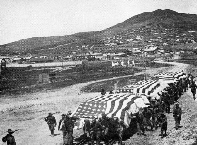 Настаиваю, что вооружённые американцы должны возвращаться домой именно так