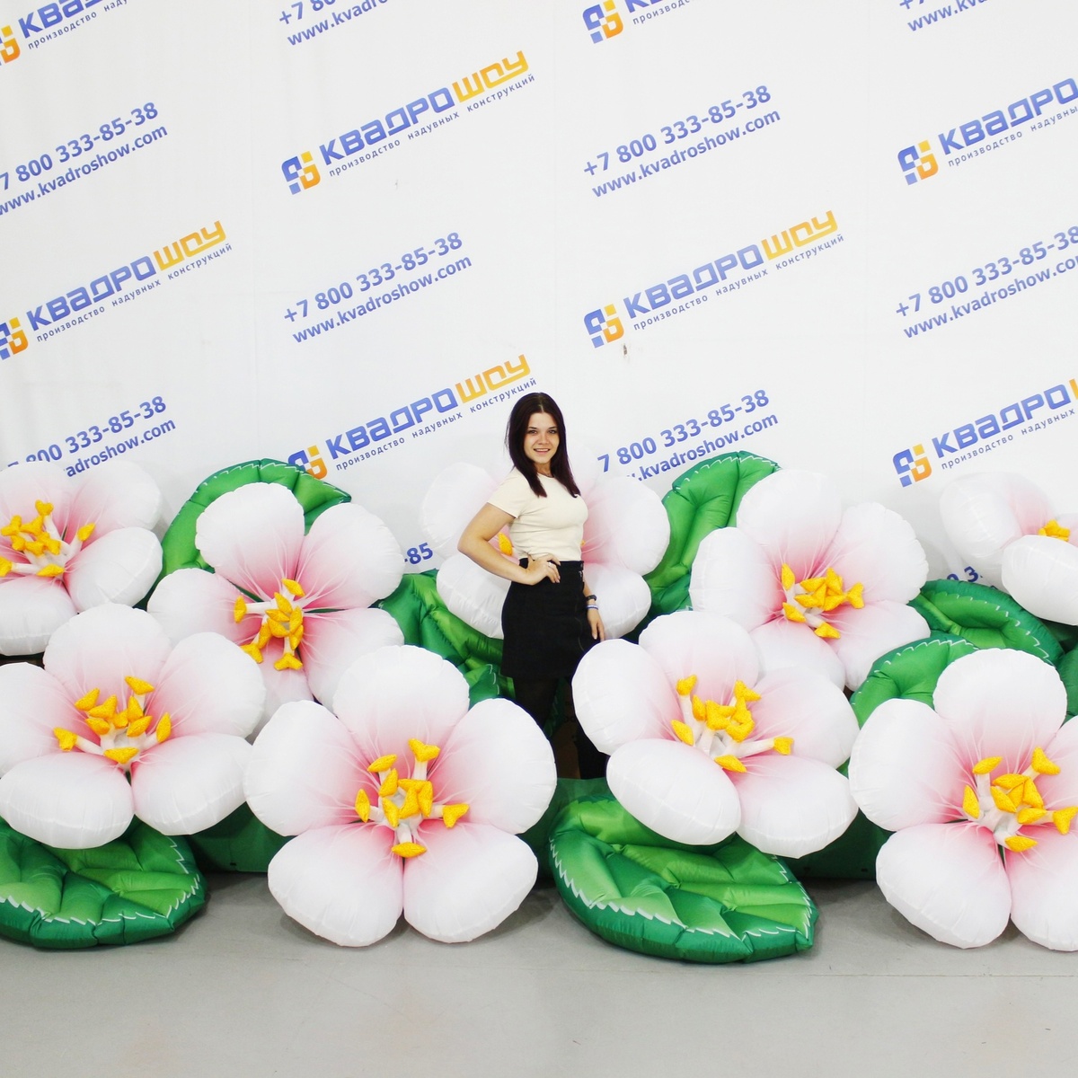 Пневмогирлянда Яблоня от компании КвадроШоу