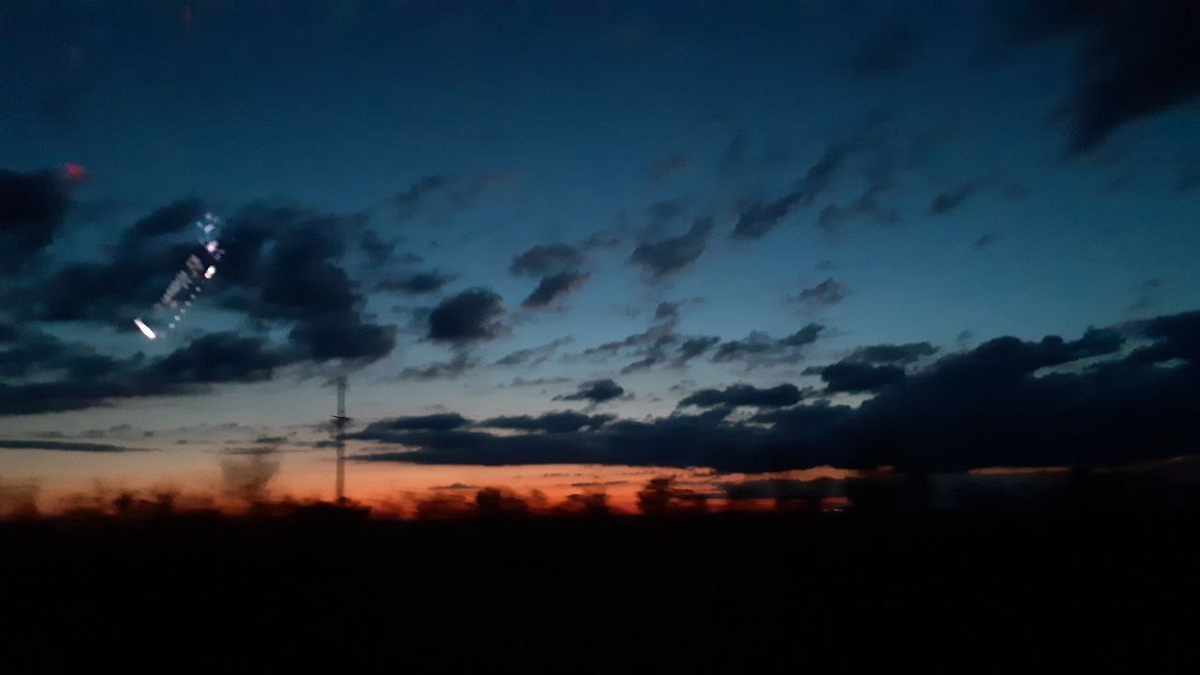 рассвет в Узбекистане