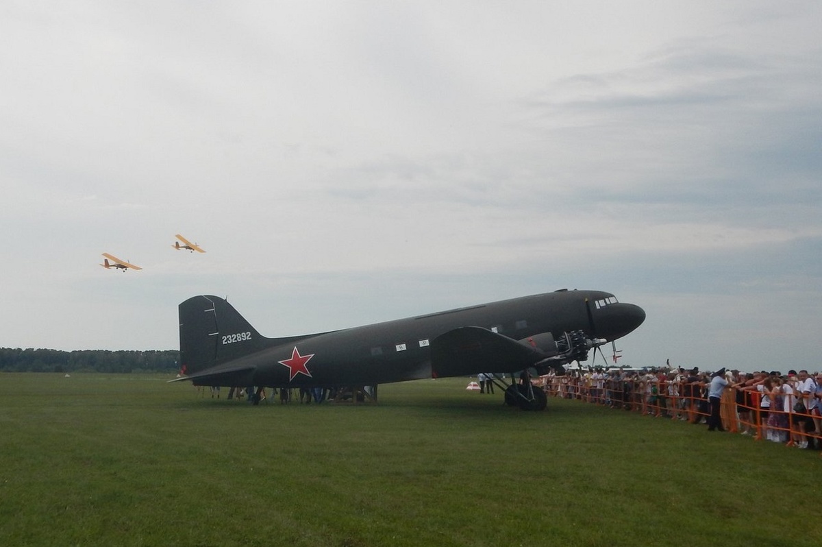     Борт на региональном авиационном спортивном фестивале, состоявшемся под Новосибирском на прошлой неделе