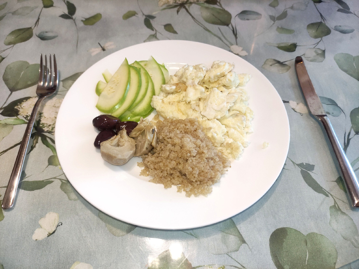 Кабачки на завтрак
источник фото - Полезная привычка - Кушать красиво