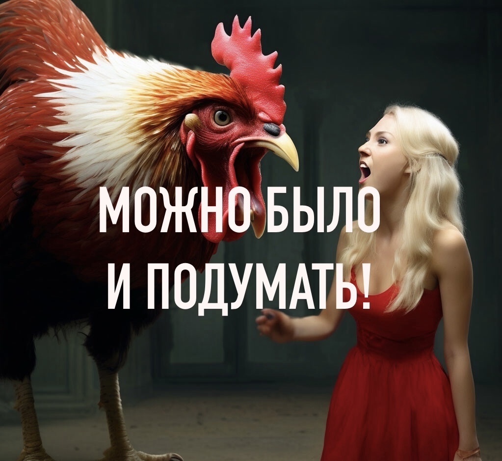 Гигантские курицы уже стали фишкой моего канала)