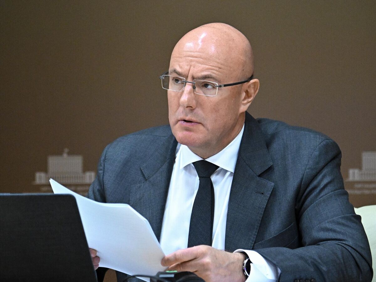    Заместитель председателя правительства Дмитрий Чернышенко© РИА Новости / Сергей Бобылев