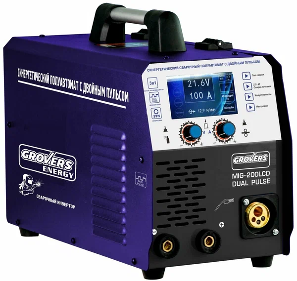 GROVERS ENERGY MIG-200 LCD DUAL PULSE