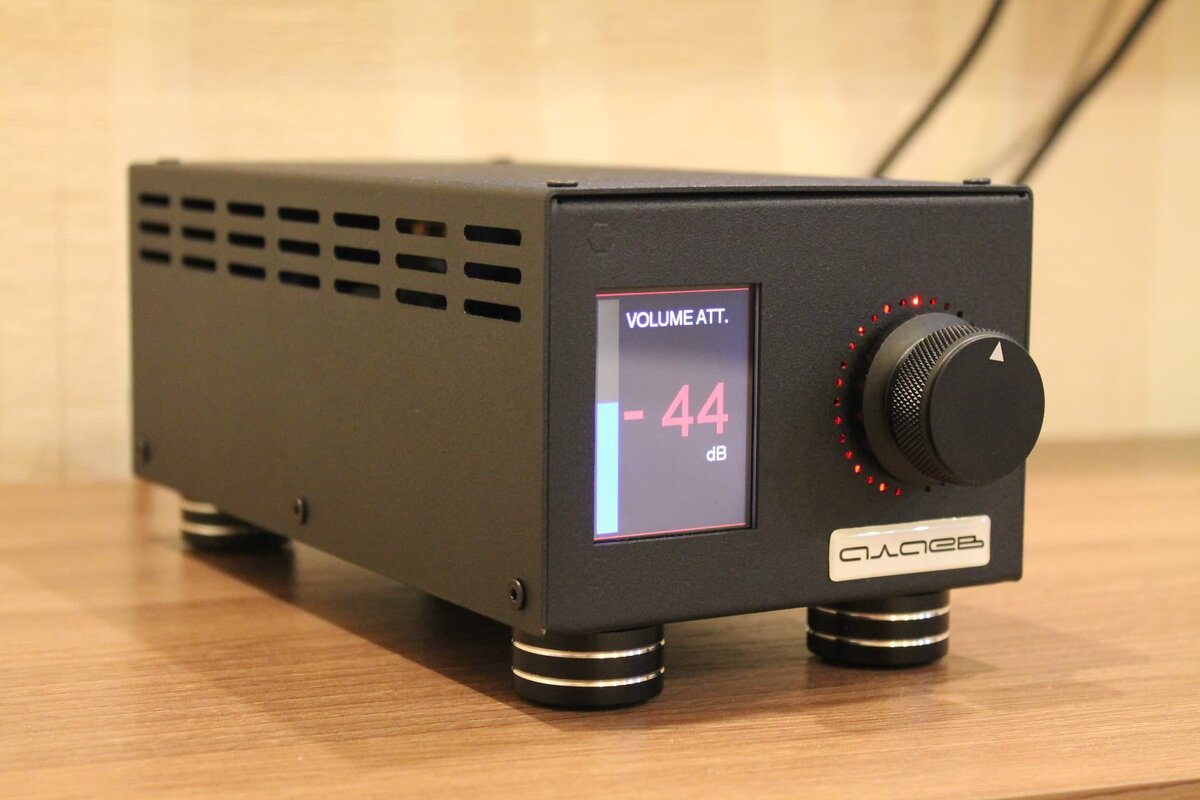 Пассивный релейный аттенюатор / регулятор громкости