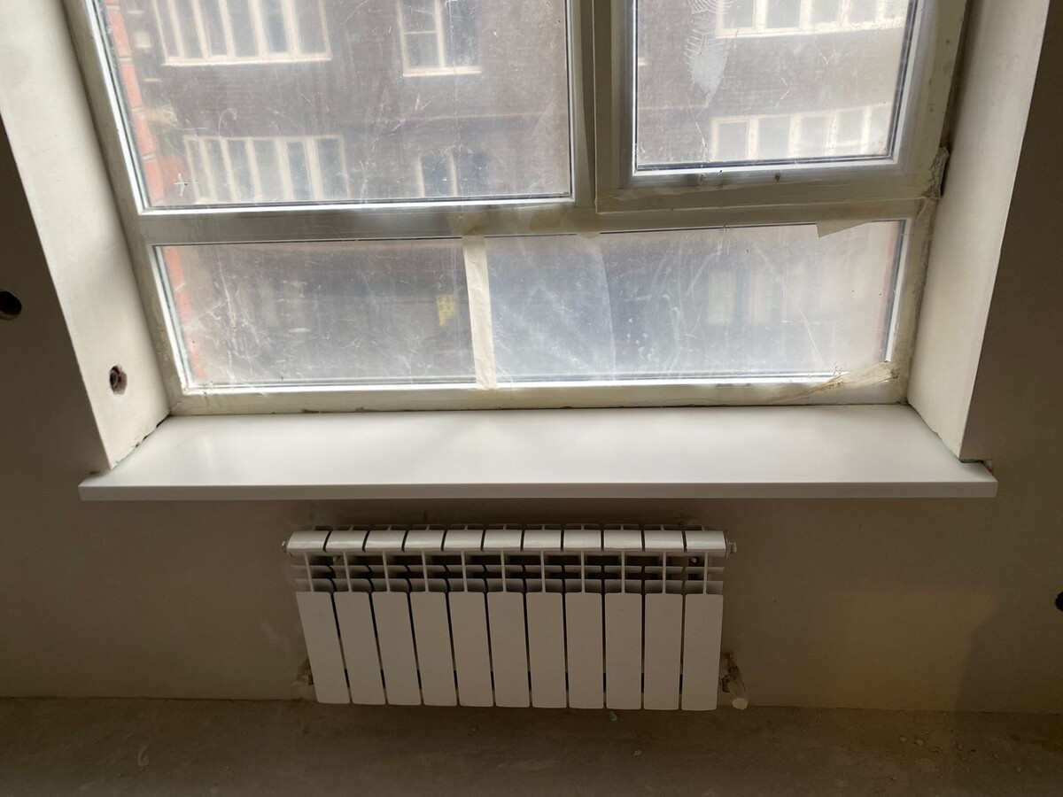 подоконник из искусственного камня