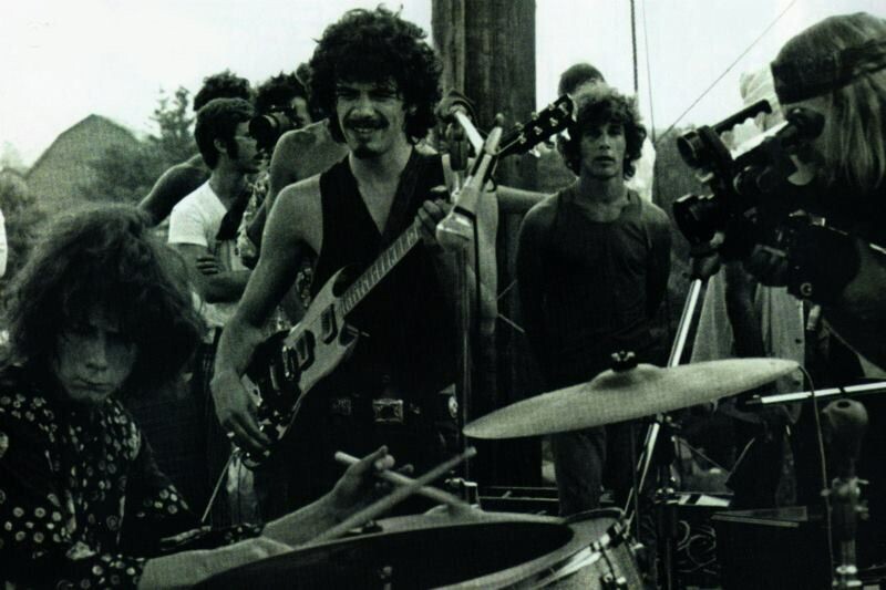 Santana на Вудстоке в 1969 году