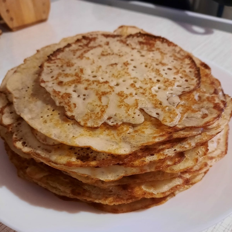 Блины по моему рецепту