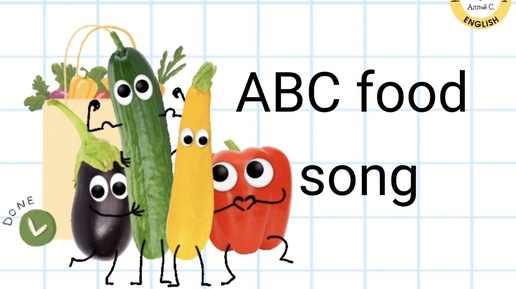 ABC food song