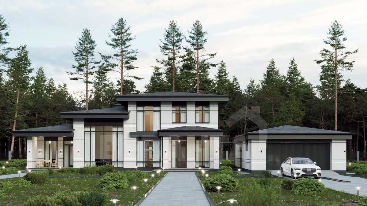 Рендер проекта «Идиллия»