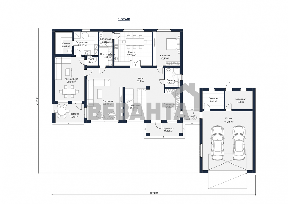 Планировка проекта «Идиллия»