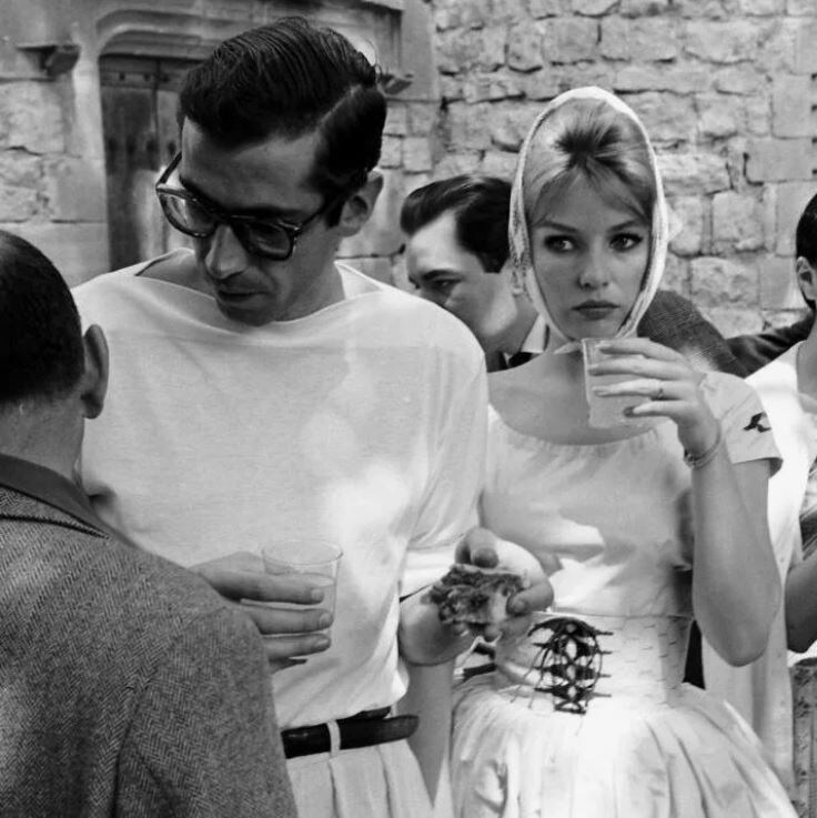 С Роже Вадимом. Из свободного доступа.