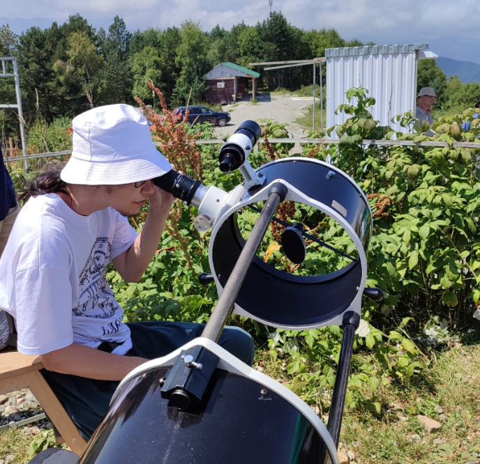 Веду наблюдение за Юпитером в режиме реального времени