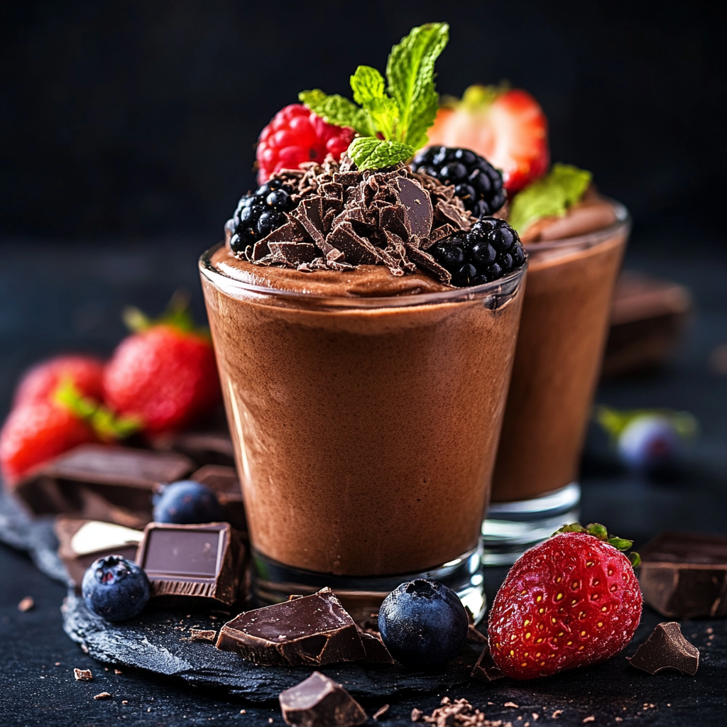 Шоколадный мусс