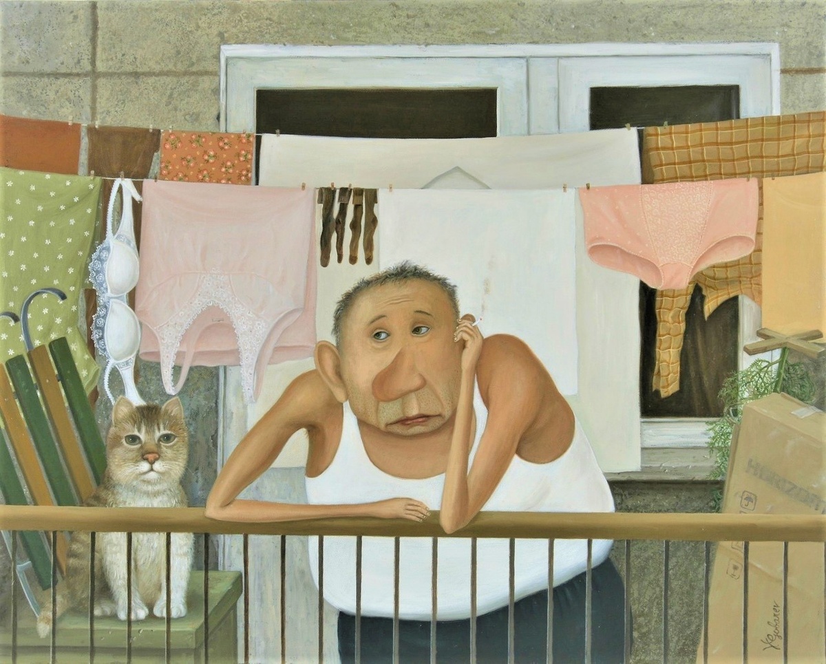 Художник Валентин Губарев