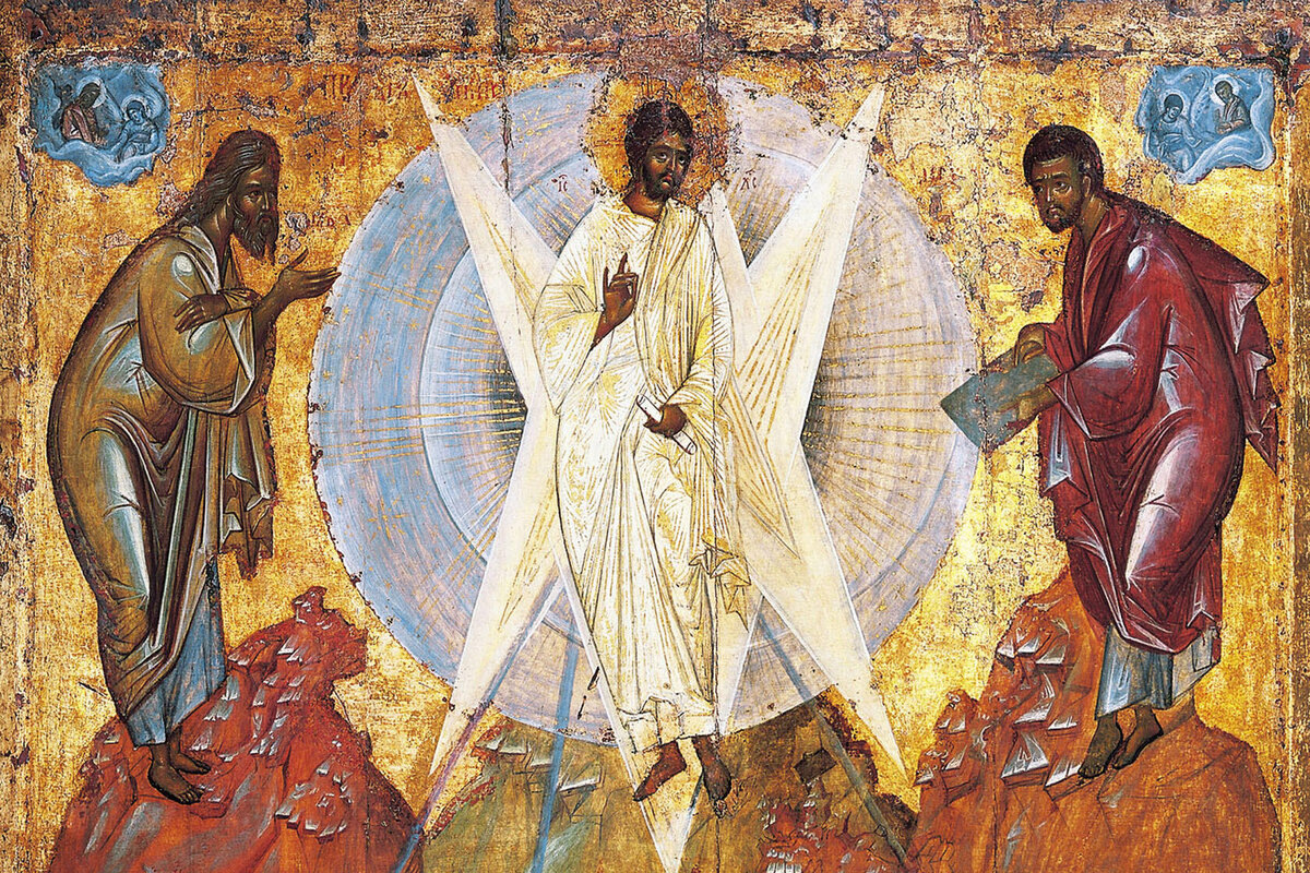 Феофан Грек. Преображение Господне. Фрагмент. Конец XIV века. Изображение из открытых источников