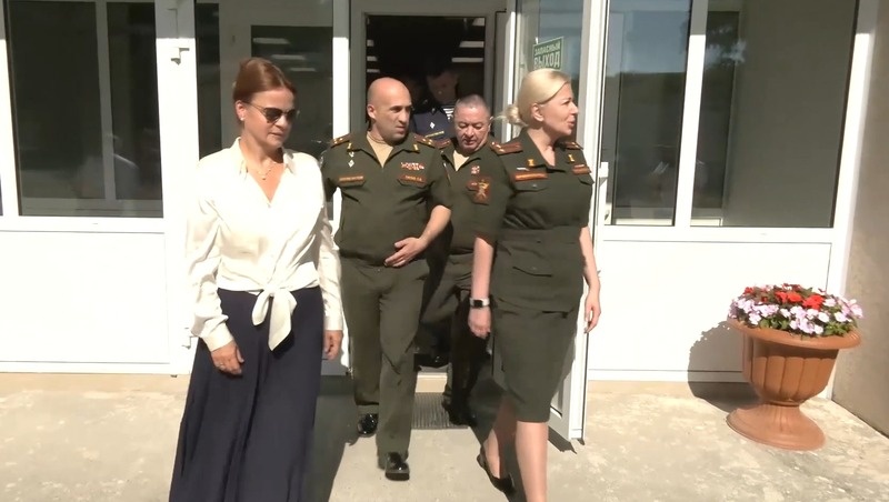    Госпиталь в Ставрополе проинспектировала замминистра обороны РФ Анна Цивилёва Фото: Минобороны РФ