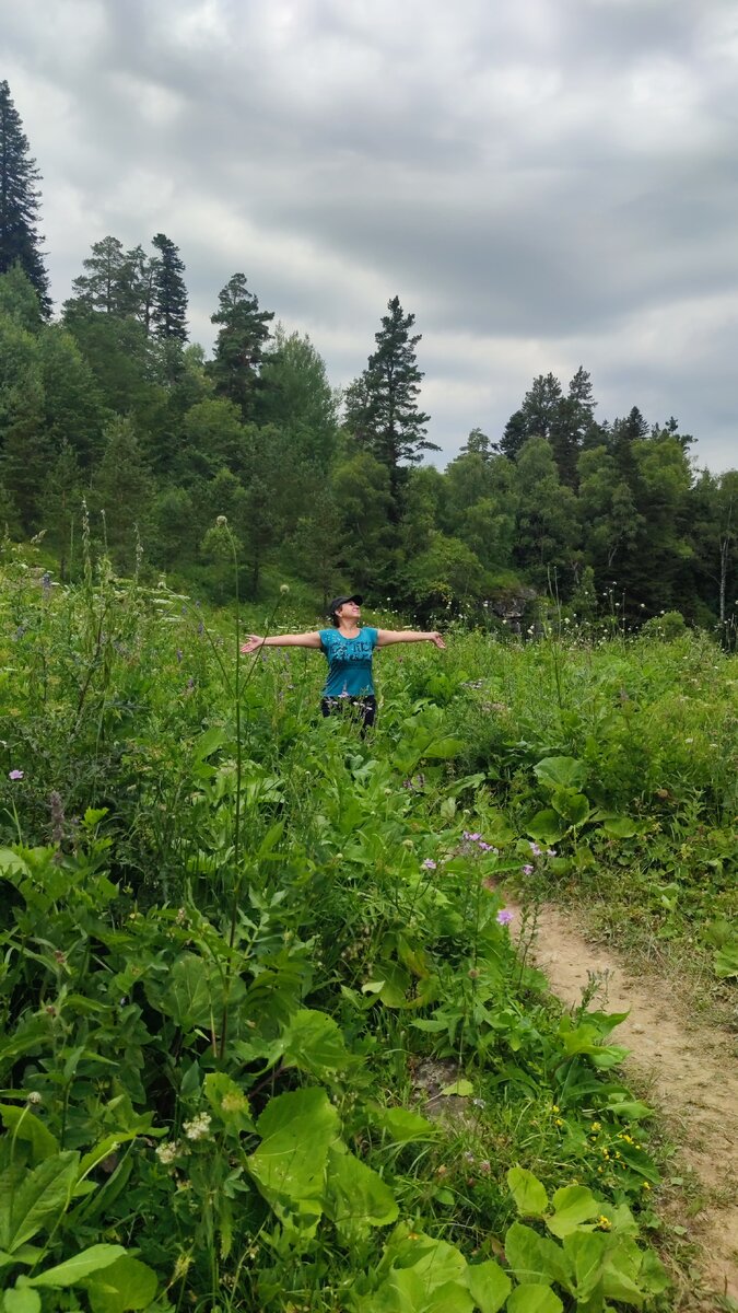 Трава в рост человека