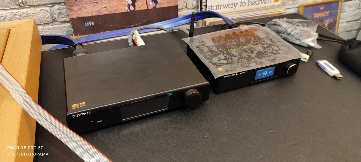  Сетевой транспорт  SMSL SD-9 и ЦАП Topping D90 III. 