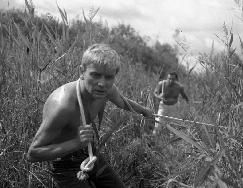 Кадр из фильма "Нож в воде" (1962)