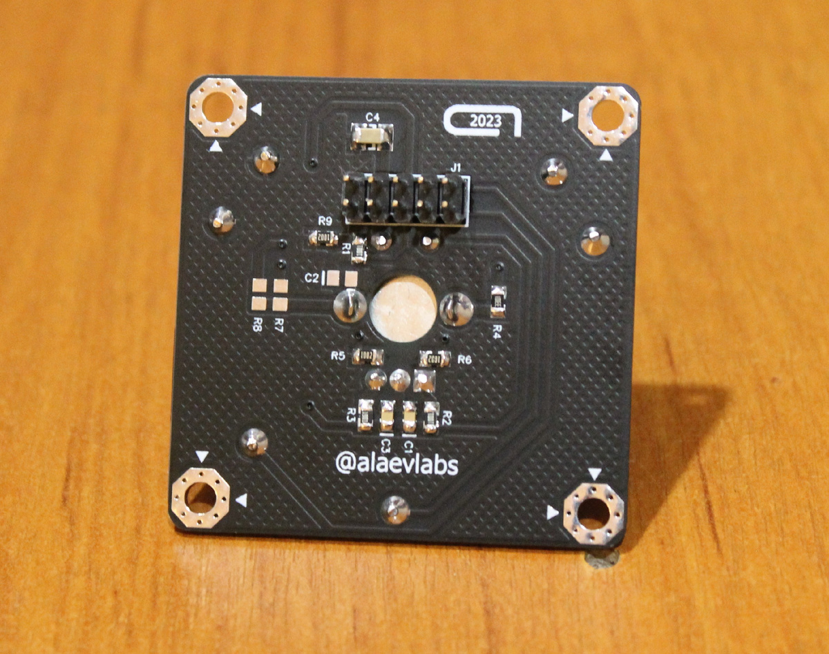 Модуль индикации и управления энкодером на базе WS2812