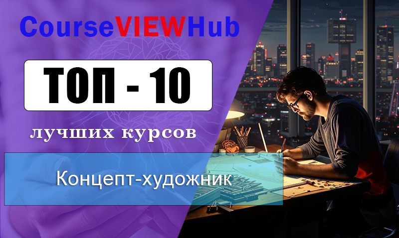 Лучшие курсы на концепт-художника в 2024 году