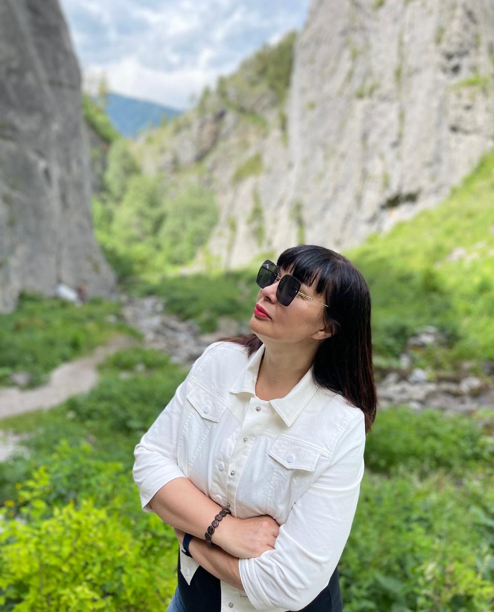 В ущелье Че-Чкыш. 