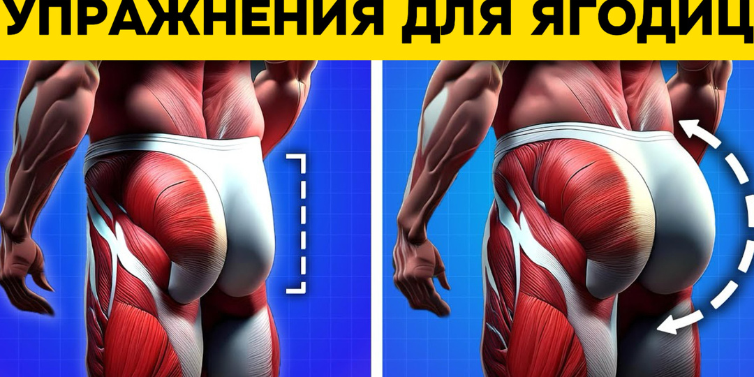 Всего 4 упражнения, необходимые для увеличения ваших ягодиц