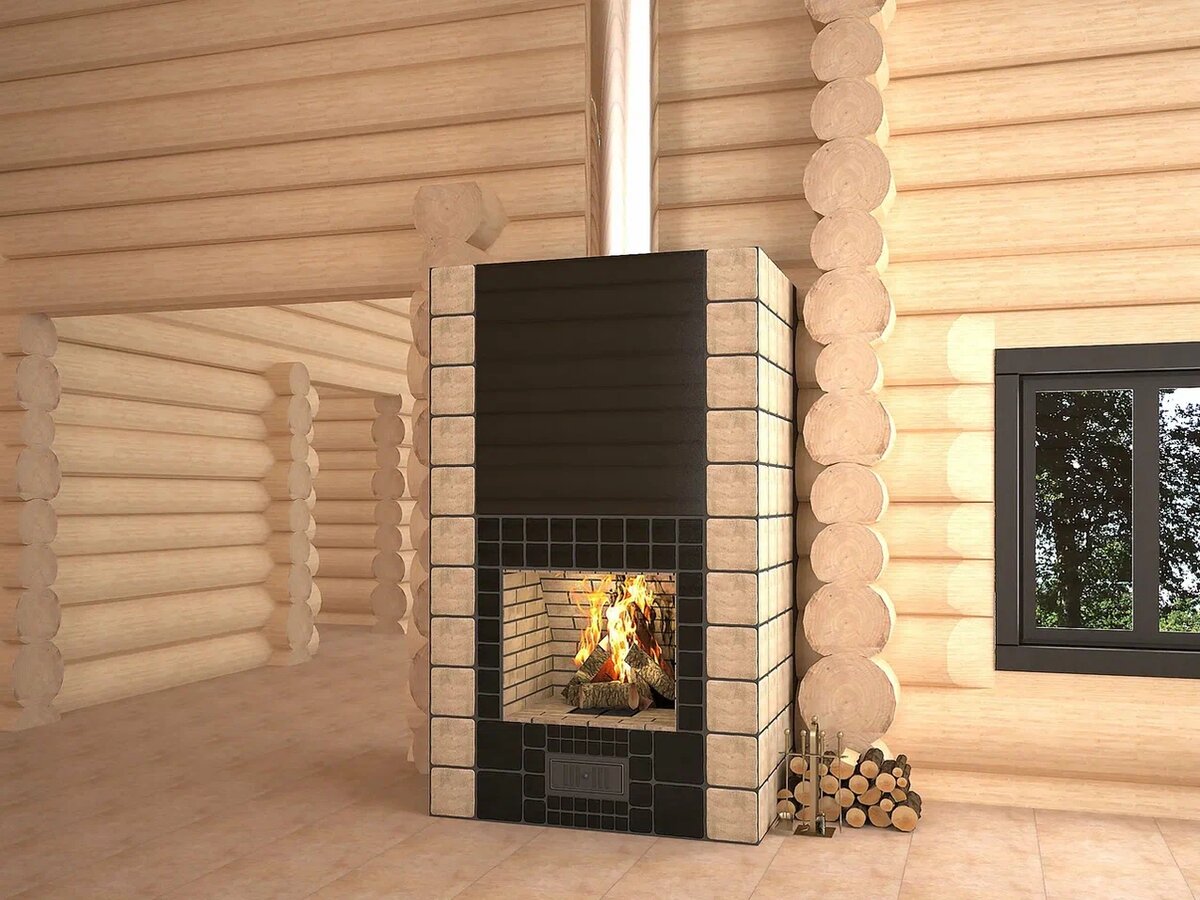 Камин, установленный нашими спецами