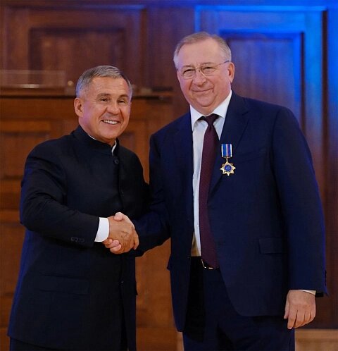    На мероприятии присутствовали президент ПАО «Транснефть» Н.П. Токарев, Раис Республики Татарстан Р.Н. Минниханов, представители руководства компании и ее дочернего общества, а также работники предприятия. Фото: АО «Транснефть-Прикамье»