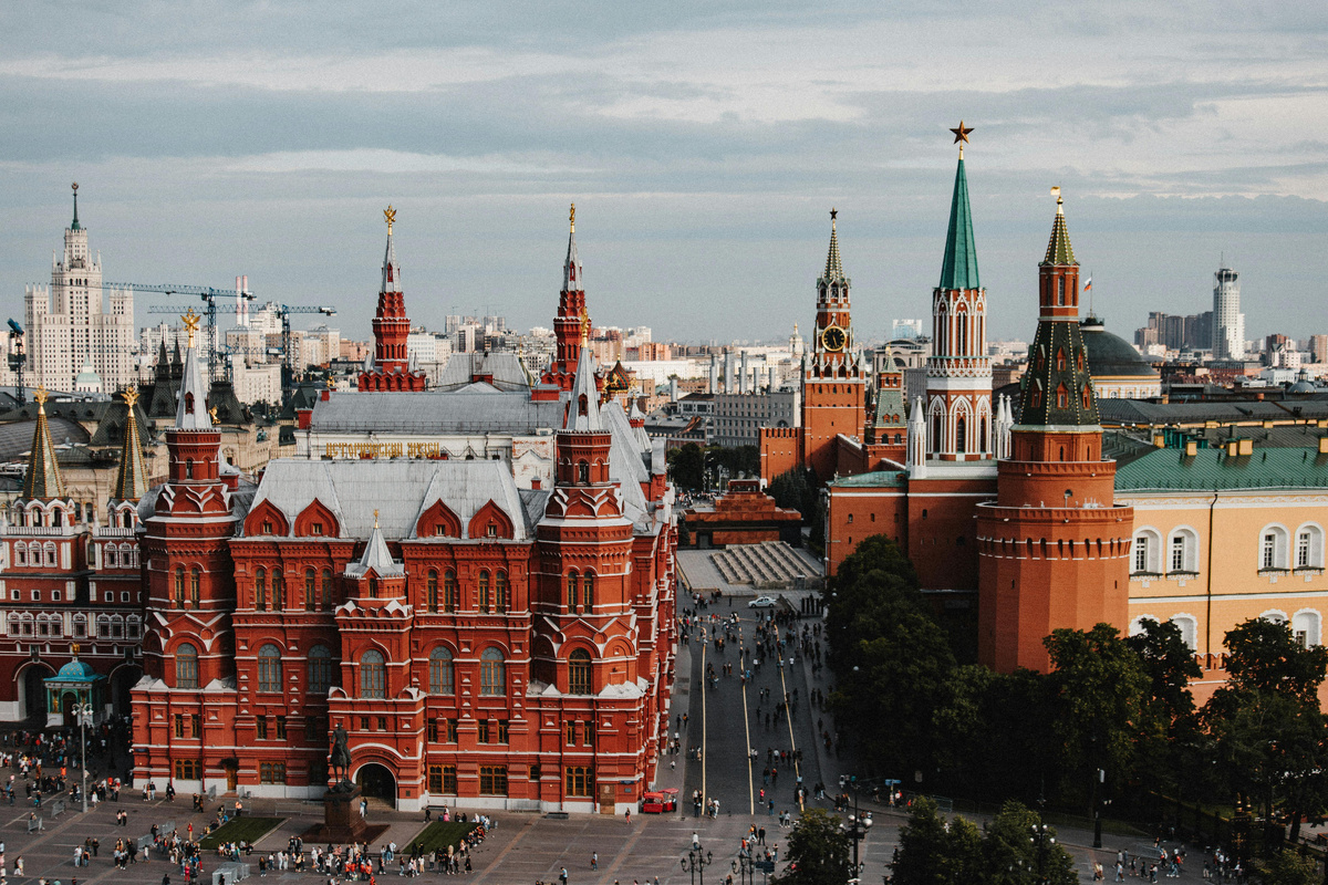 Вид на ГИМ и Красную площадь. Фотограф: Max Avans: https://www.pexels.com/ru-ru/photo/5057622/