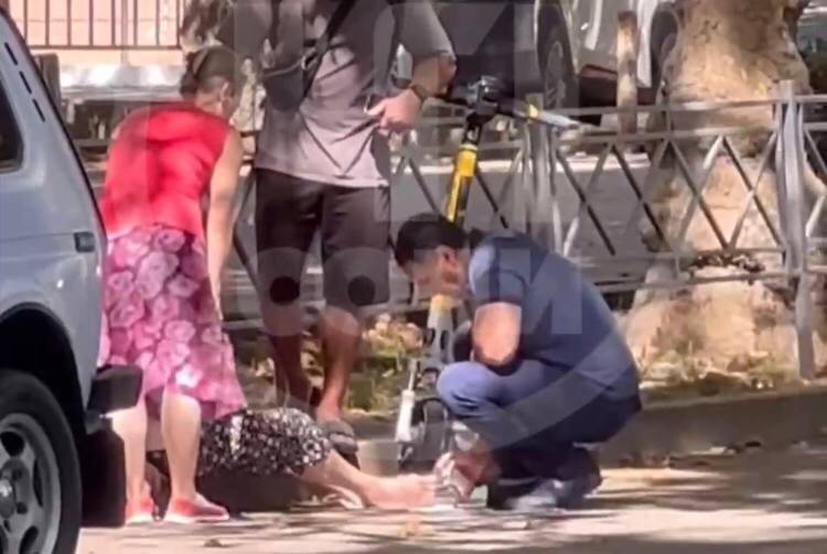    Фото: скриншот из видео (тг-канал «ЧП Сочи»)