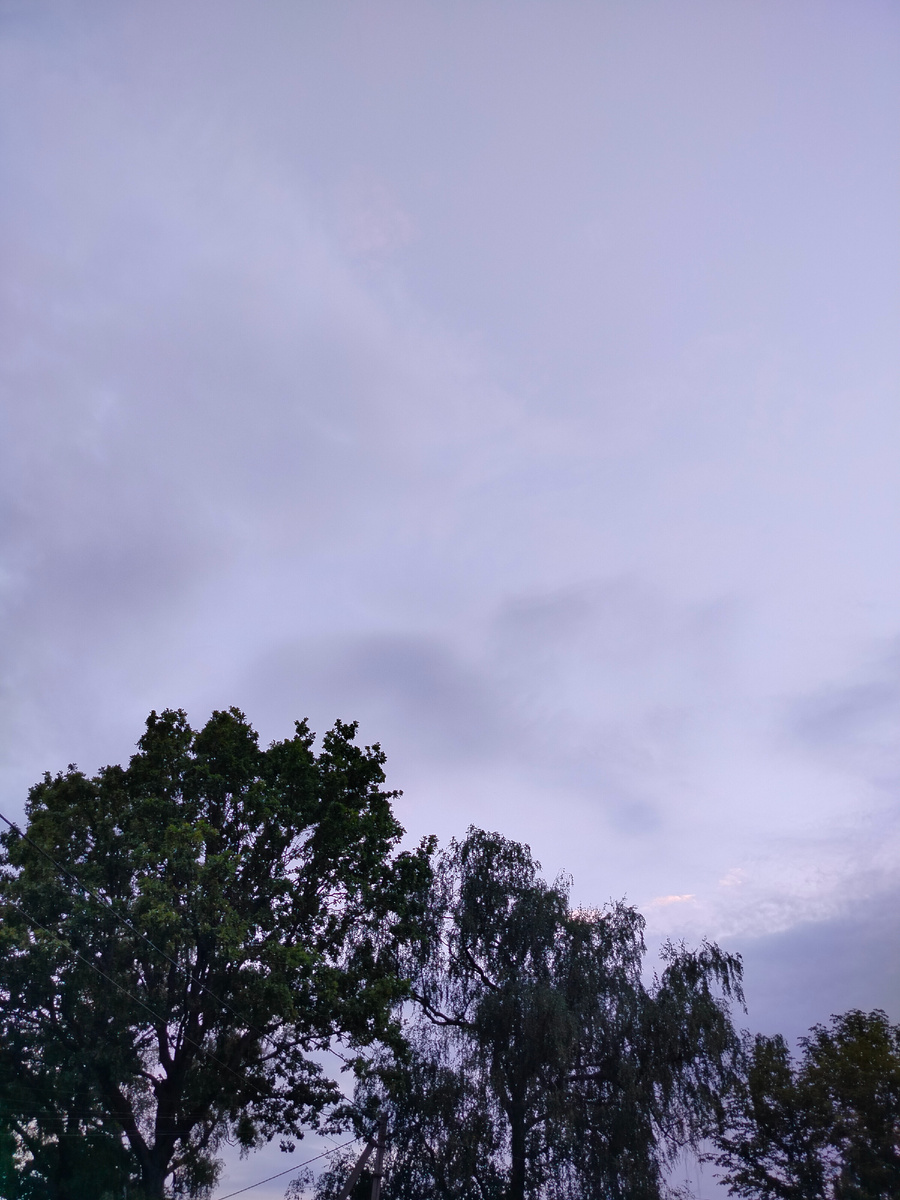 Вечернее небо