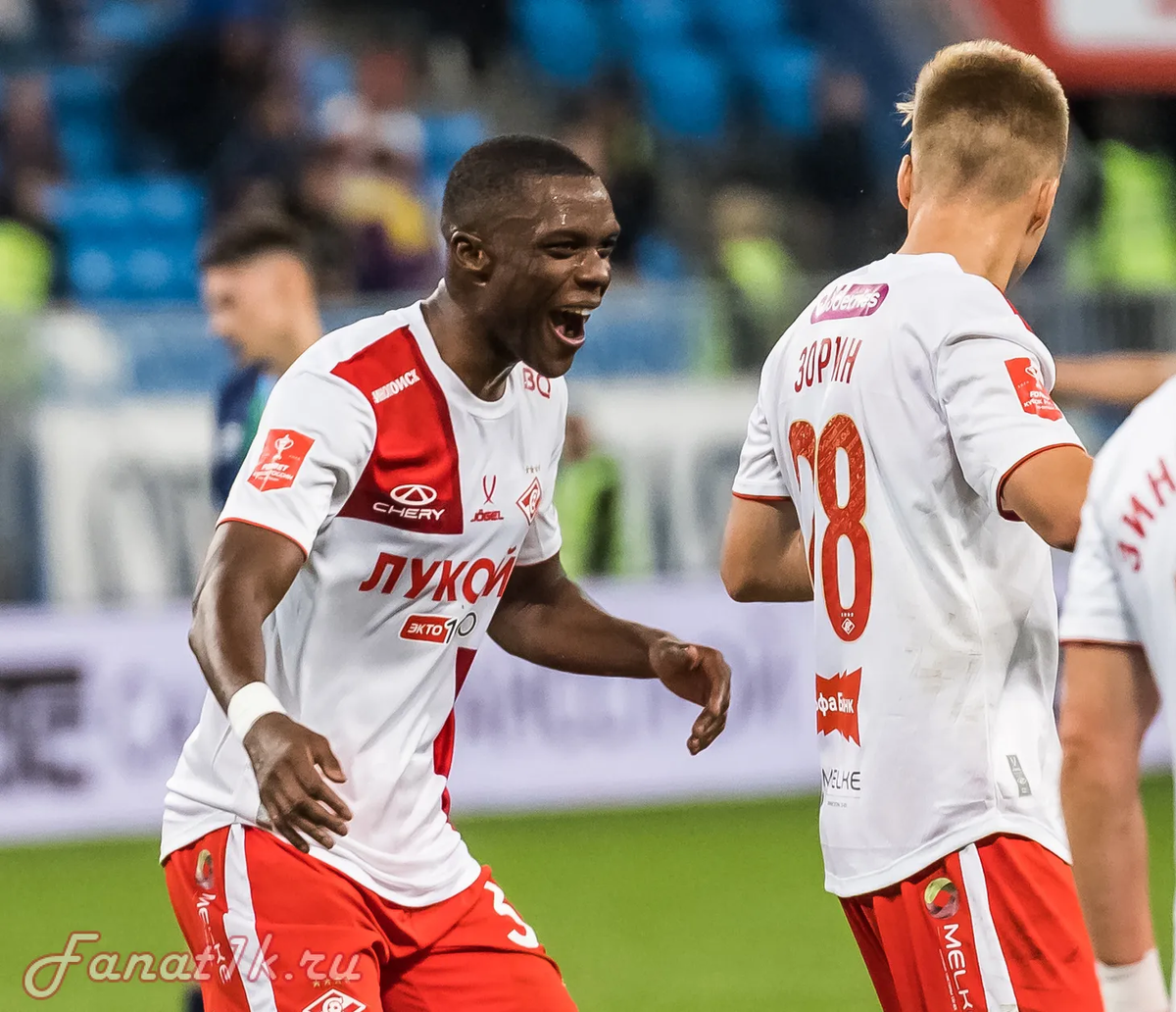 Полузащитник "Спартака" капитан сборной Люксембурга Кристофер Мартинс. Фото из интернета.