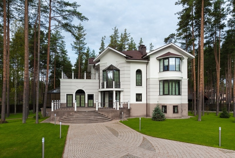 Загородный дом из из керамического камня в Энколово - проект дома "Престиж"