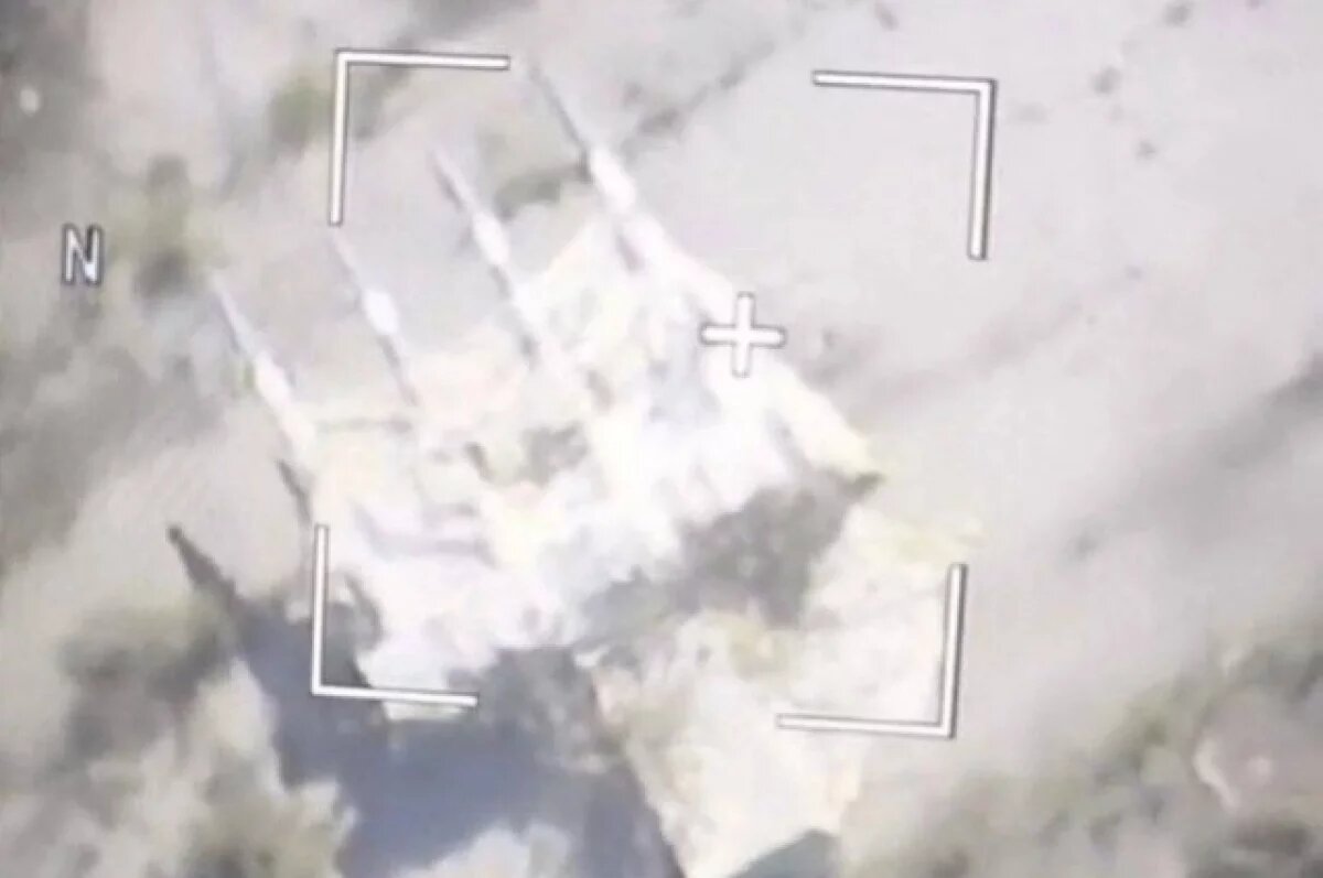    МО РФ показало видео уничтожения украинского ЗРК «С-125» под Сумами