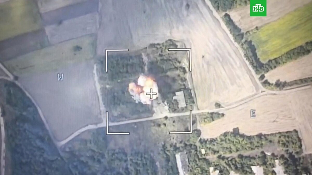    Российский Су-34 уничтожил украинский ЗРК С-125 в Сумской области