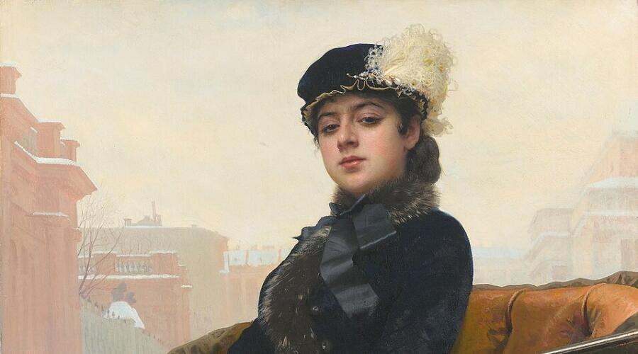    И. Н. Крамской, «Неизвестная», 1883 г. Фото: общественное достояние