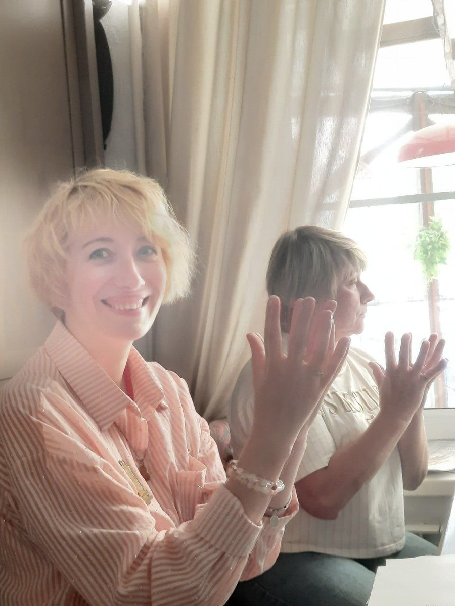 Так мы делаем мудры на моих мастер-классах