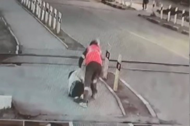    скриншот из видео Западно-Сибирской железной дороги