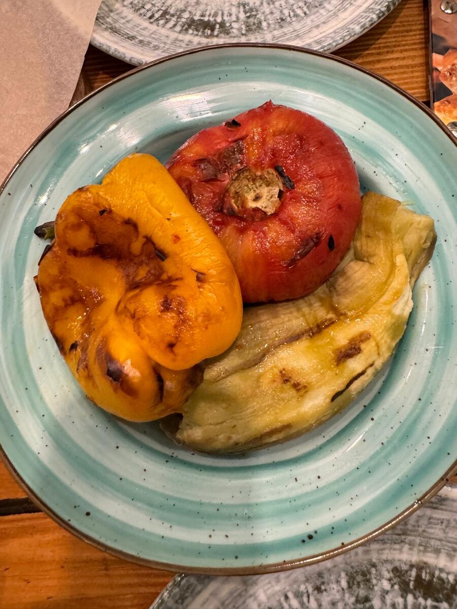 Овощи на гриле