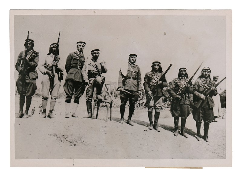 арабское ополчение времен восстания 1936-1939 гг.