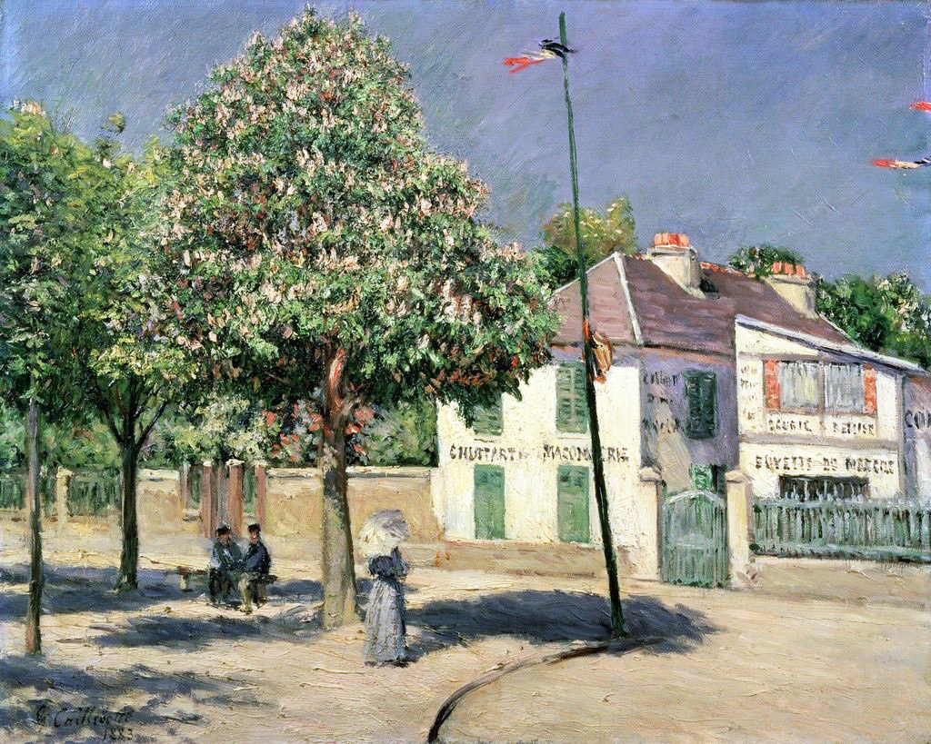 Гюстав Кайботт «Набережная в Аржантёе», 1883 г.