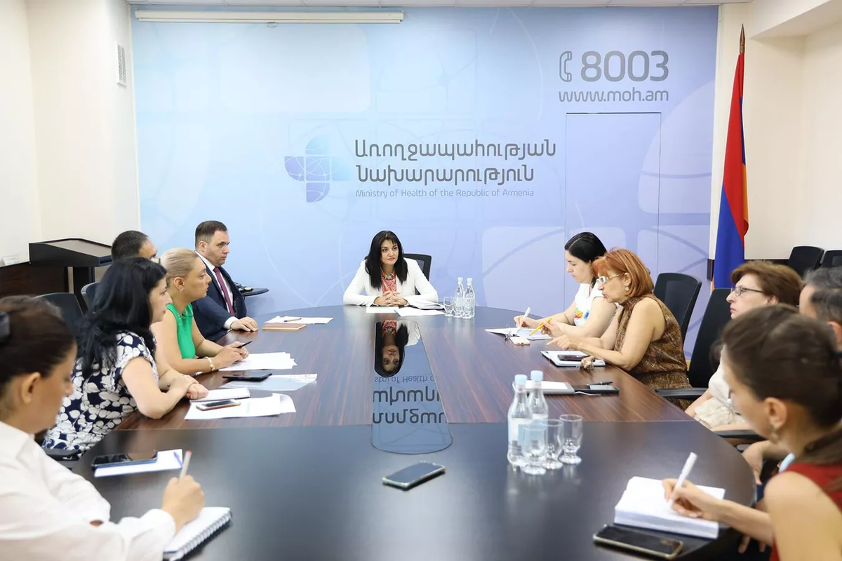 © Photo : press office of the Ministry of Health of RA