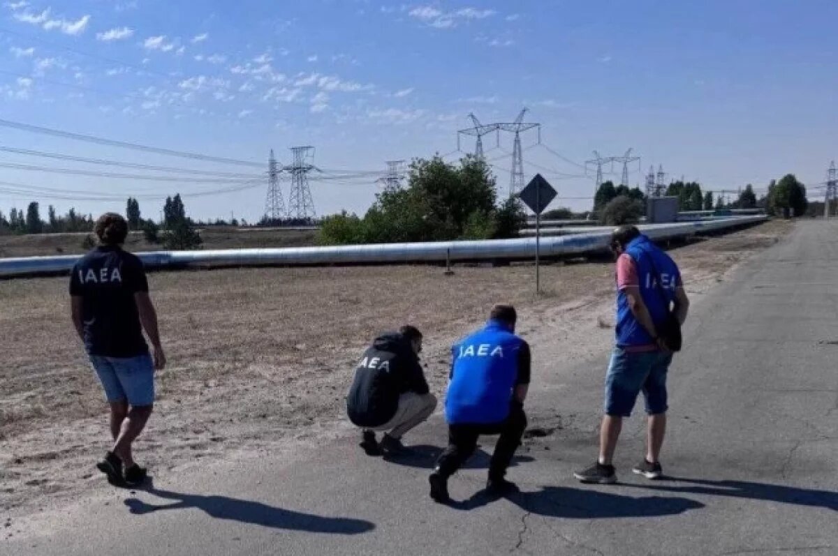    ВСУ сбросили снаряд на дорогу у энергоблоков ЗАЭС