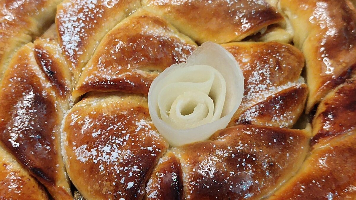 Пирог с дыней