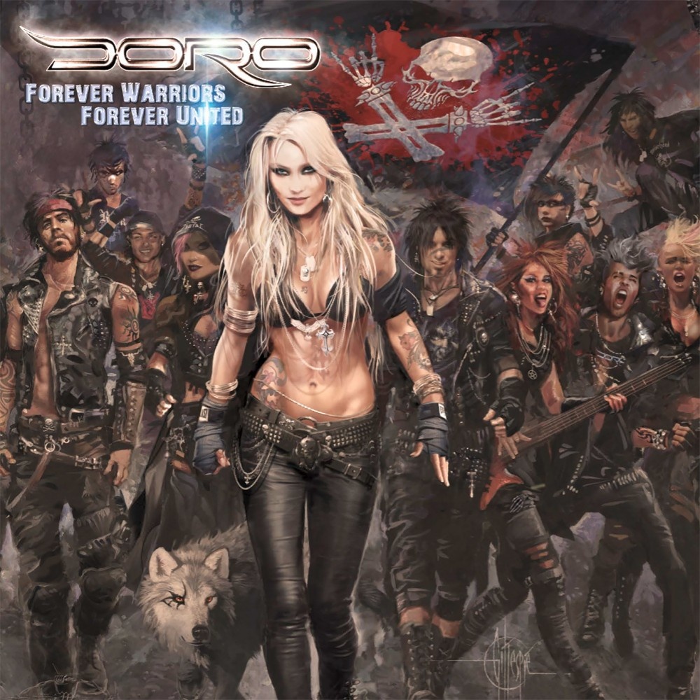 Обложка и диски альбома Doro - Forever Warriors, Forever United (2018) - 3 изображения