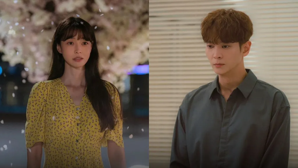 Квон На Ра и Джу Вон (кадры из дорамы "Ночная фотостудия") 